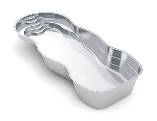 The Caribbean 40 3D pool model