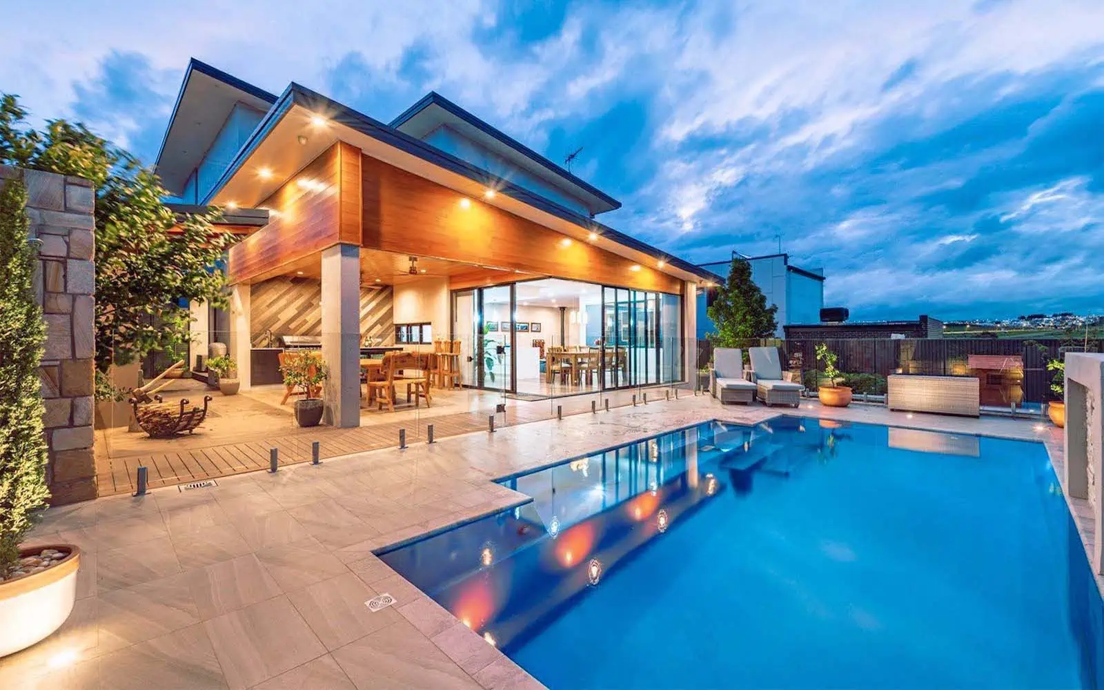 Leisure-Pools-fiberglass-pool-designs modern fiberglass swimming pool designs for San Antonio, Texas